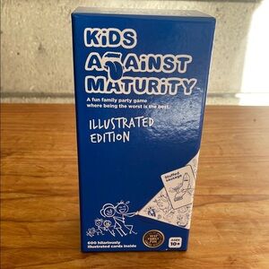 Kids Against Maturity Game Illustrated Version